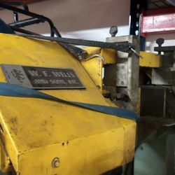 Wf Wells 10" Horizontal Bandsaw