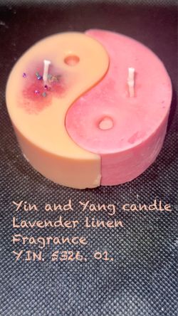 Handcrafted homemade colored candles