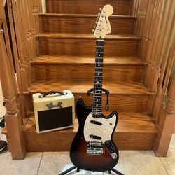 Fender American Performer Mustang W/ Danelectro Guitar Amp
