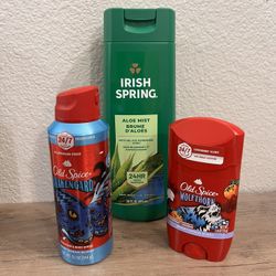 Irish Spring Old Spice Bundle $10