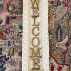 Welcome Sign Decor 
