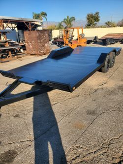 20 Foot Carhauler  Drive Over Fenders 