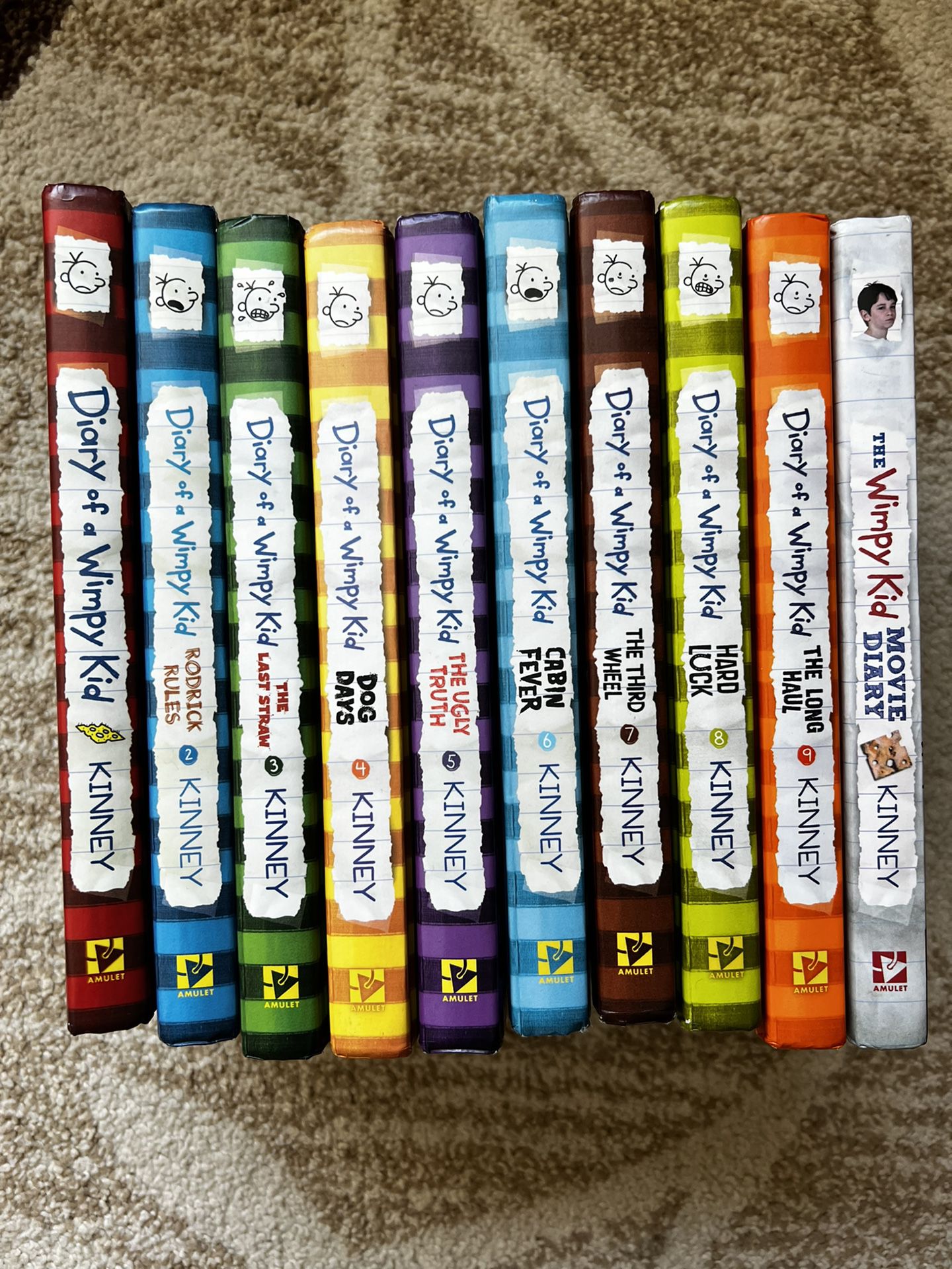 Diary of a Wimpy Kid Collection (10 Books)