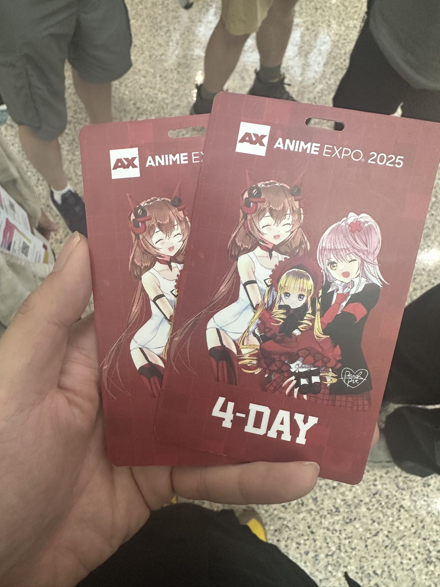 Anime expo badge