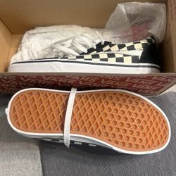 Size 7 Checker Vans