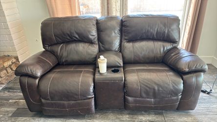 2 leather couches free