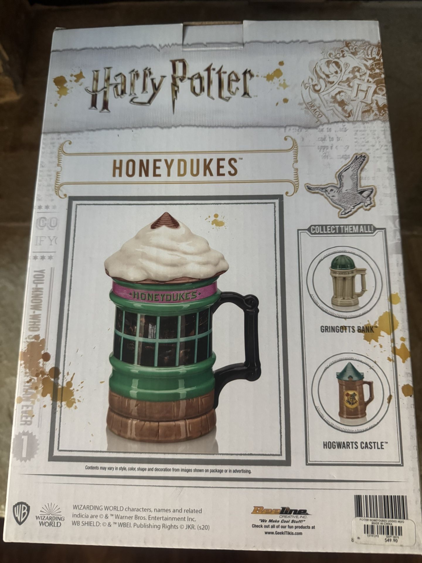 Harry Potter Honeydukes Lidded Mug