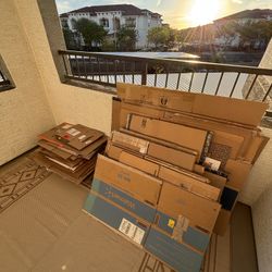 Moving Boxes And Packing Materials