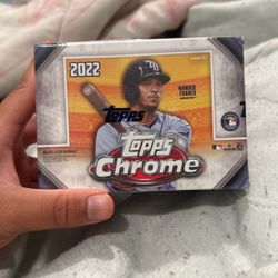 Tops chrome Baseball Box