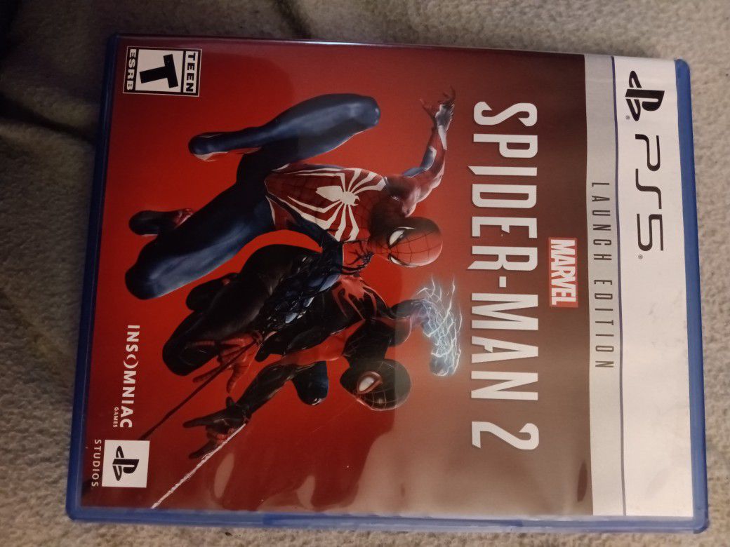 Marvels Spiderman 2 For Ps5 
