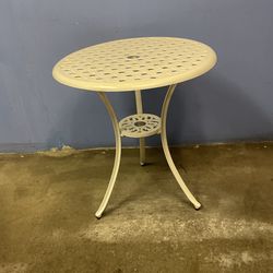 Cast Aluminum Antique Table
