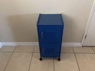 KidKraft Blue Medium Storage Locker on Wheels