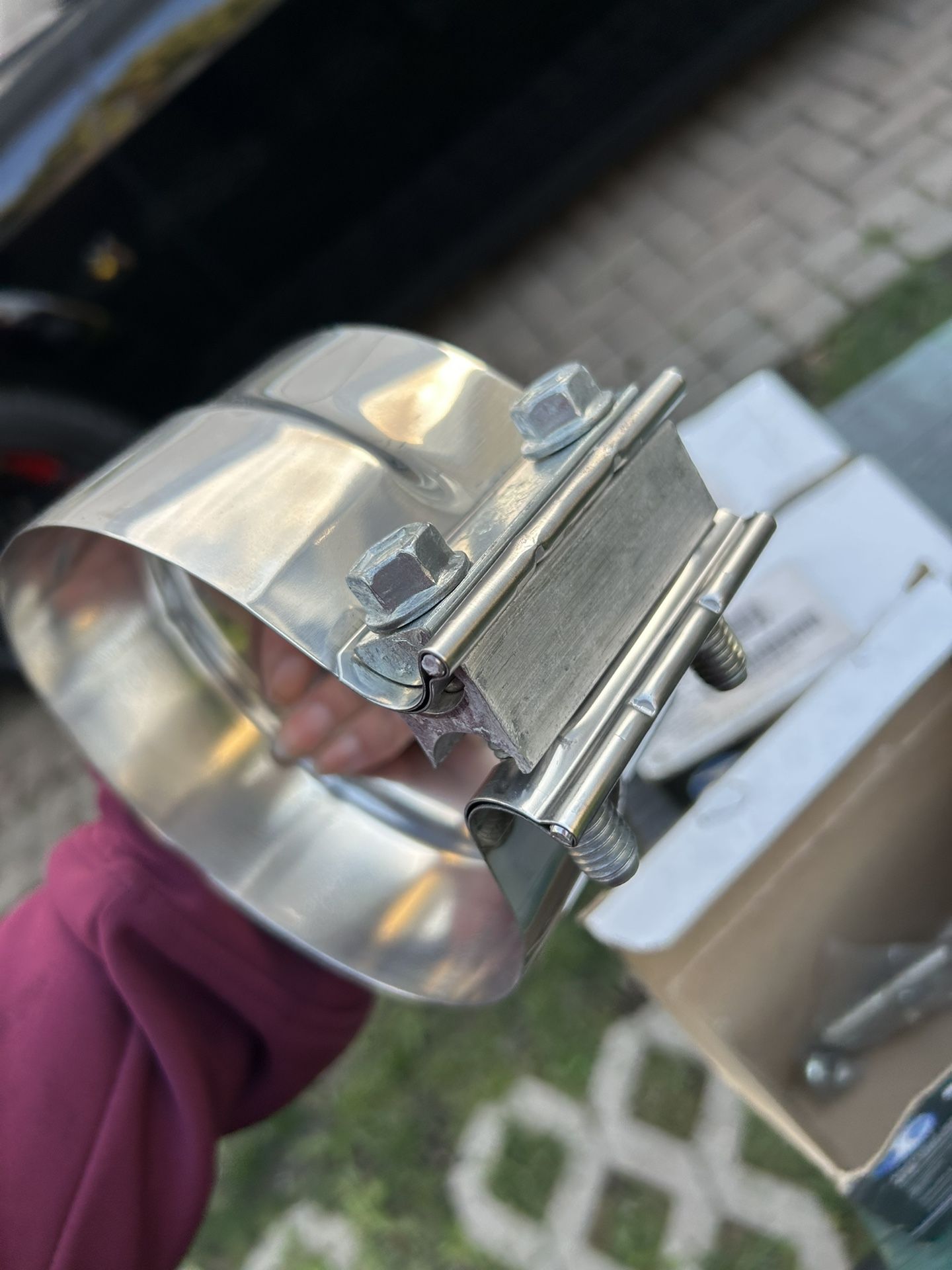 5” Exhaust Clamps -3 Brand New 