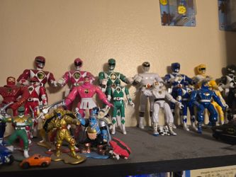 Vintage 90s Power Rangers Lot