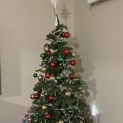 Christmas Tree with toys and ornaments 