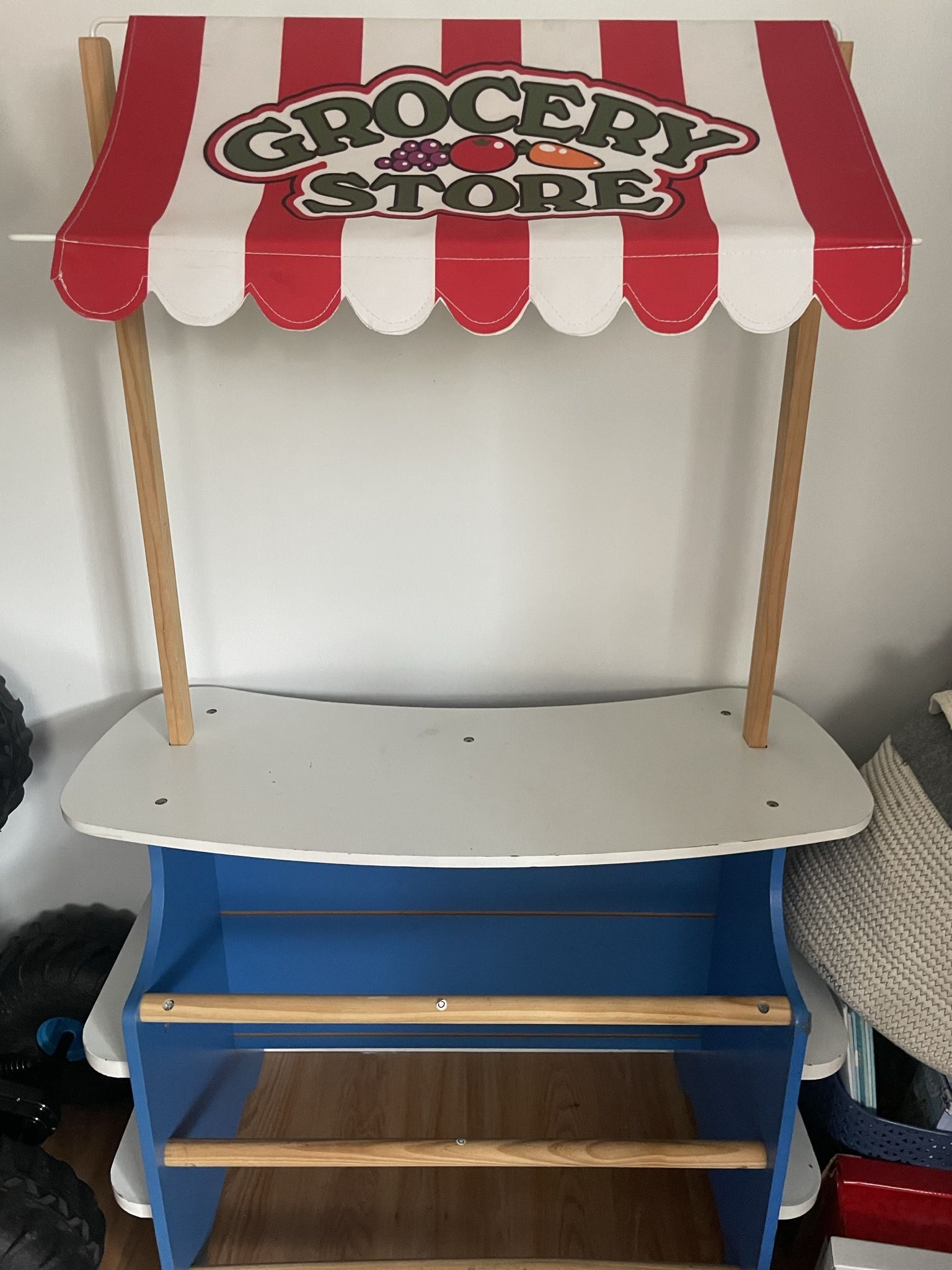 Kids- Melissa And Doug, Reversible/wood Grocery Store & Lemonade Stand