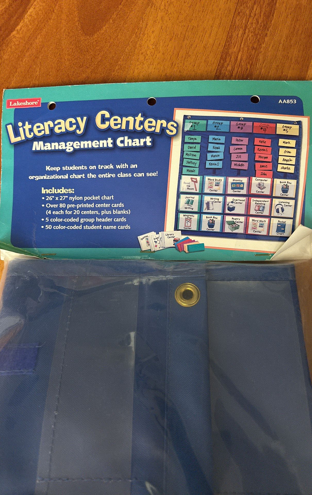 Literacy Centers -Management Chart