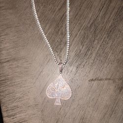 Iced Out Moissanite Aces Chain 