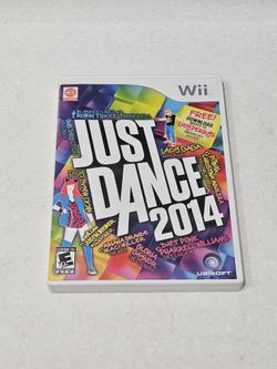 Nintendo Wii Just Dance 2014 Video Game