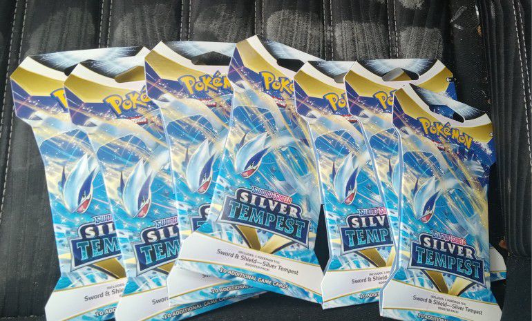 7 Silver Tempest Boosters Pokemon TCG