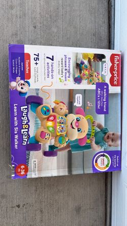 six Fisher-Price laughing multiple colors. 6-36 months
