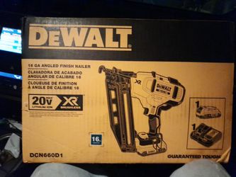 Dewalt 16 Gauge Finish Nailer