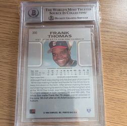 Frank Thomas 1994 Donruss BGS Graded Card #300