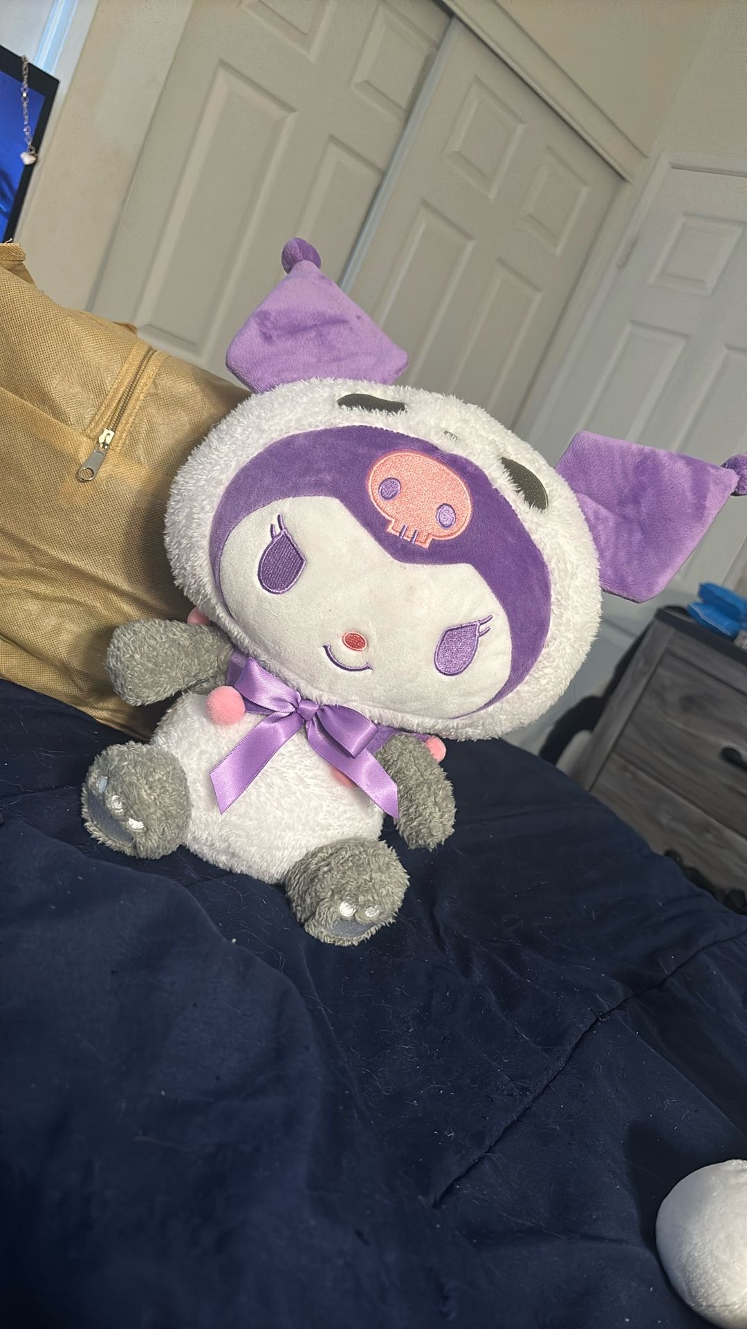 Kuromi panda plush