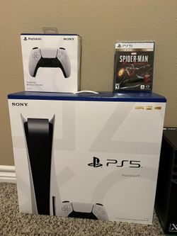 PlayStation 5 console disc Bundle new in box ships same day