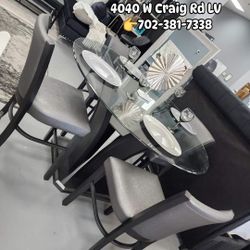 🙋‍♂️ 5pc Dining Table Chairs 👉Furniture Sectional, Queen Bedrooms, Bunk Beds Avail 