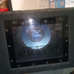 500 Watt Jensen 10 In Sub With Fosgate Prime R500.1 D