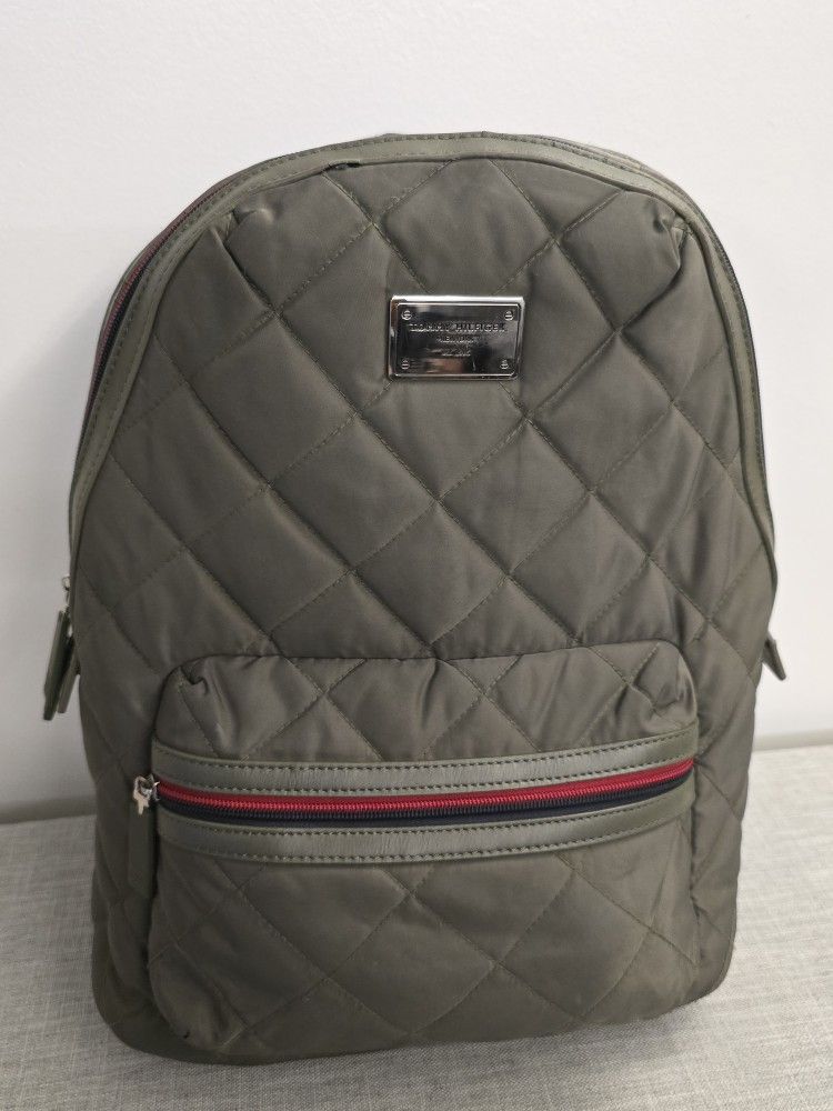 Backpack Puffer Cotton Quilted Pattern Travel Bag for Women