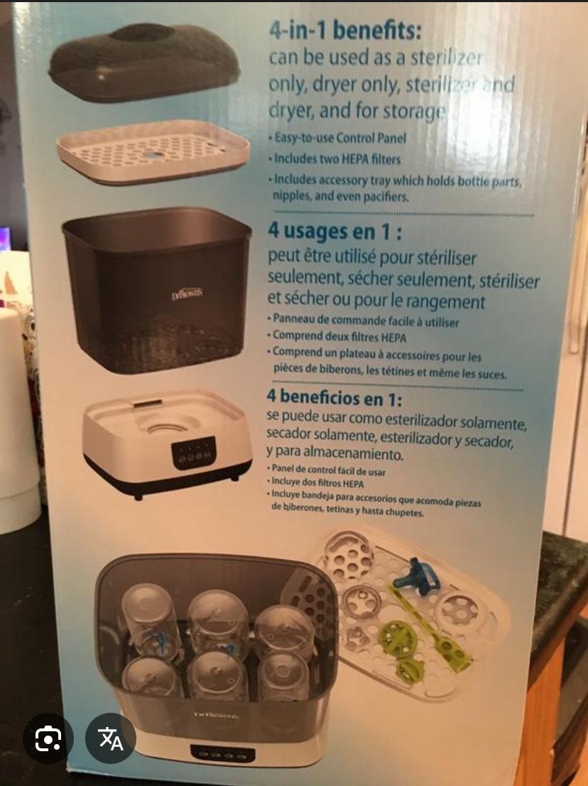 Bottle Dryer and sanitizer