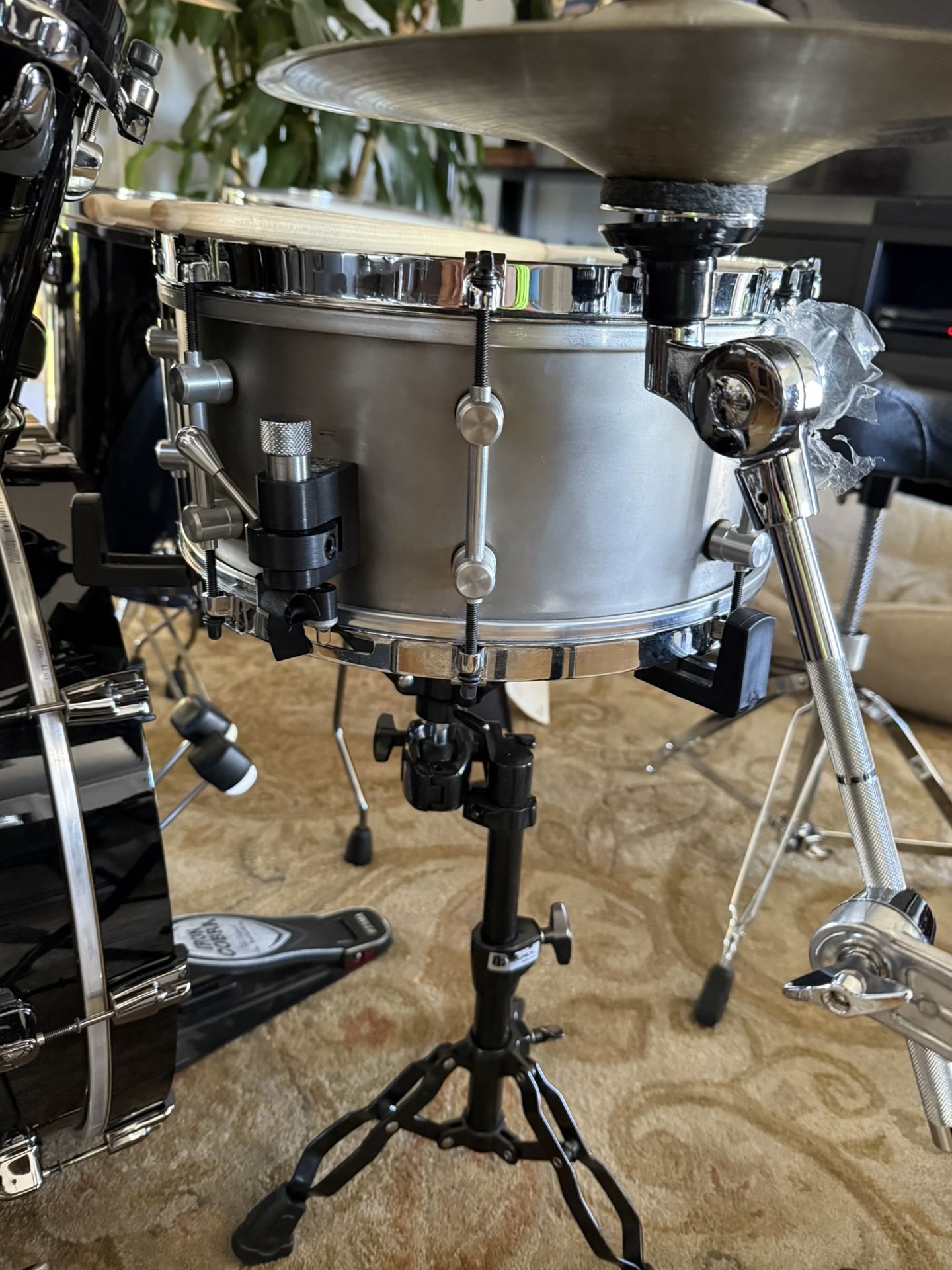 Dunnett/Trick Titanium Snare 13x6.5”