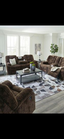 Gently Used reclining Ashley Furniture Set