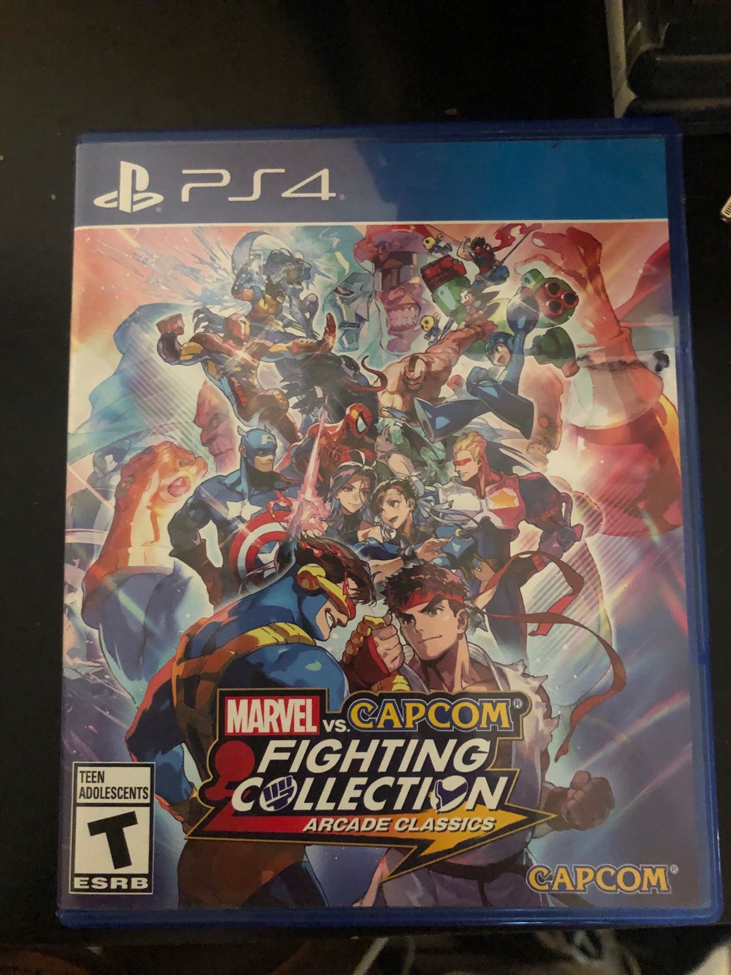 PS4 game Marvel vs Capcom Collection