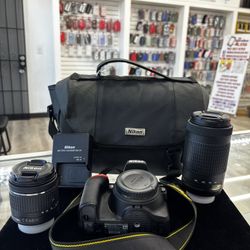 Nikon D3500 With All Accessories 