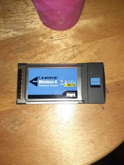 Linksys wireless G 2.4