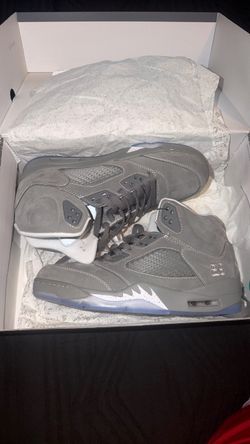 Air Jordan 5 Wolf Grey Sneakers