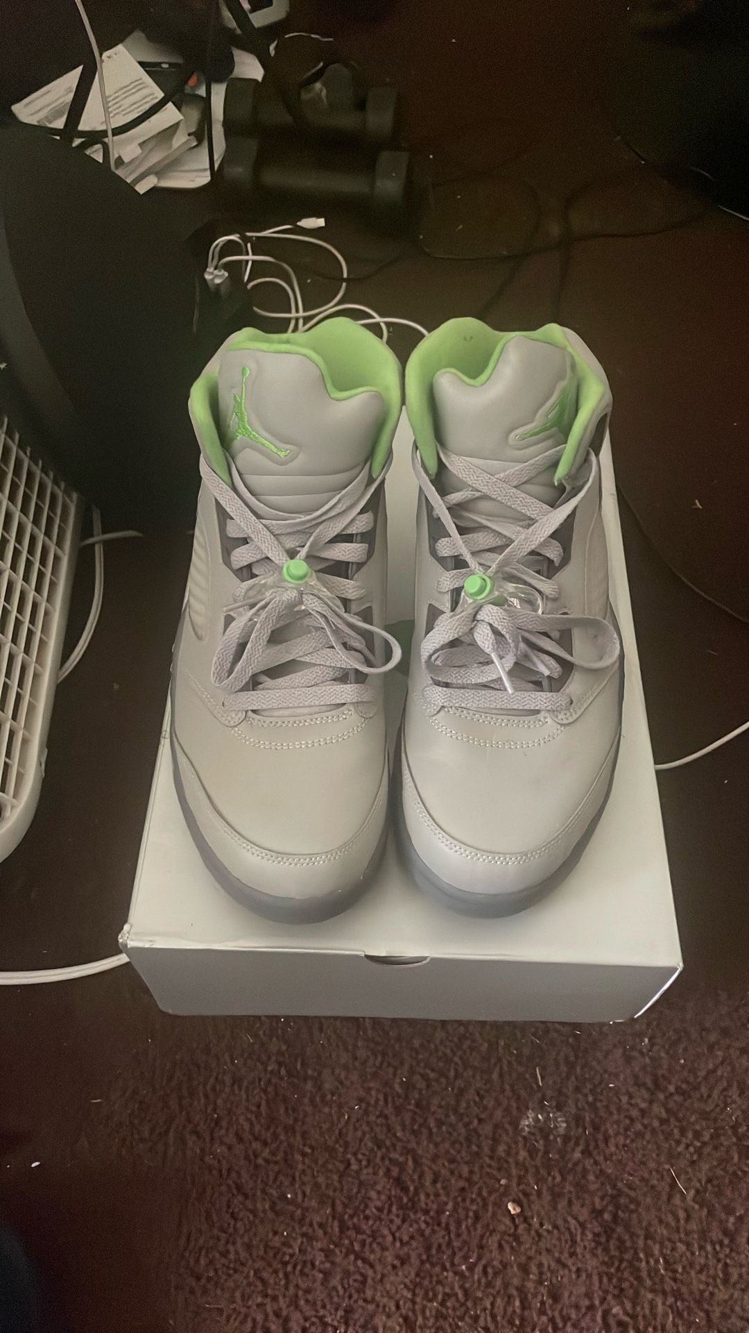 Jordan 5 Retro “Green Bean “