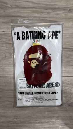 Bape Shirt White And Gray
