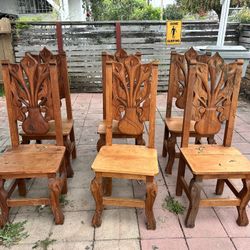 Wooden Chairs 