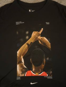Nike NBA Photo Collection Tee Mens 3XL Dri Fit Damian Lilliard T-Shirt