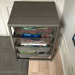Storage Shelf Table