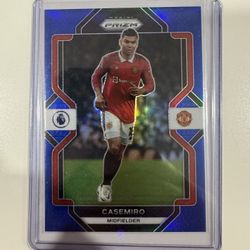 2022-23 Panini Prizm Premier League - Casemiro #75 Blue /175