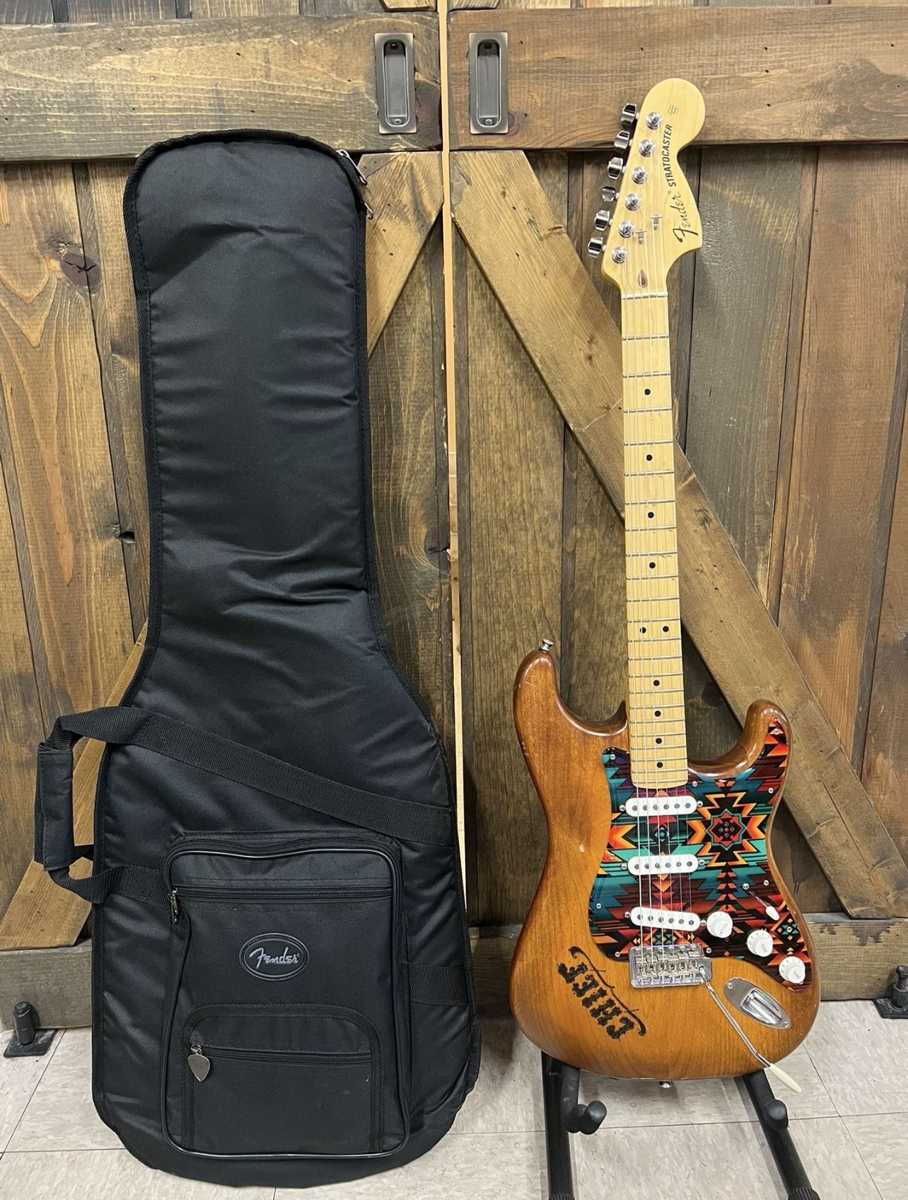 2014 Fender American Stratocaster Electric Guitar USA Custom Chief *5158