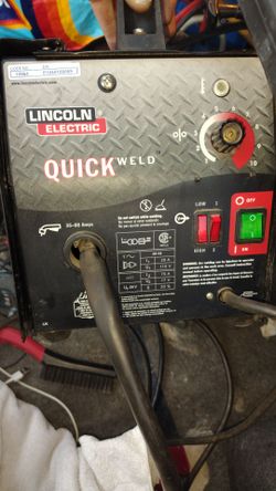 Lincoln electric wire feed welder