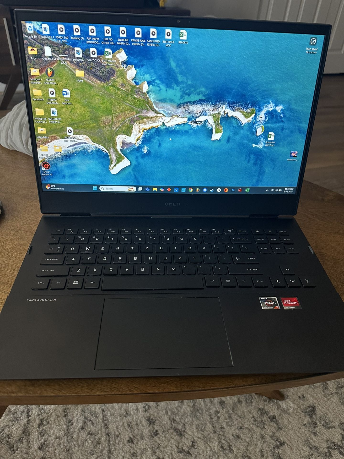 HP Omen 16in Laptop (AMD Ryzen 7, 16GB RAM, 1TB Storage)