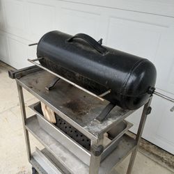 Grill. Heavy Duty. Wood Or Charcoal