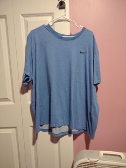 Plain blue tee